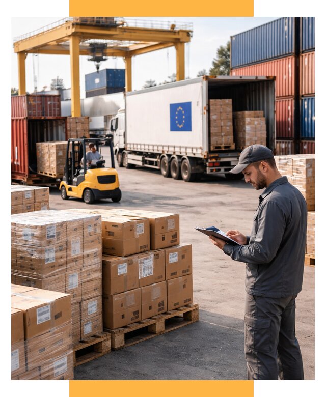 Доставка грузов из Европы от 12188 р., логистика СетСервис-Кск