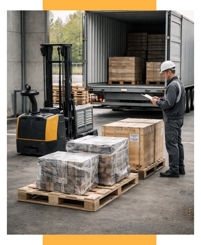 Доставка оборудования из Европы под ключ от 45707 р. | СетСервис-Кск