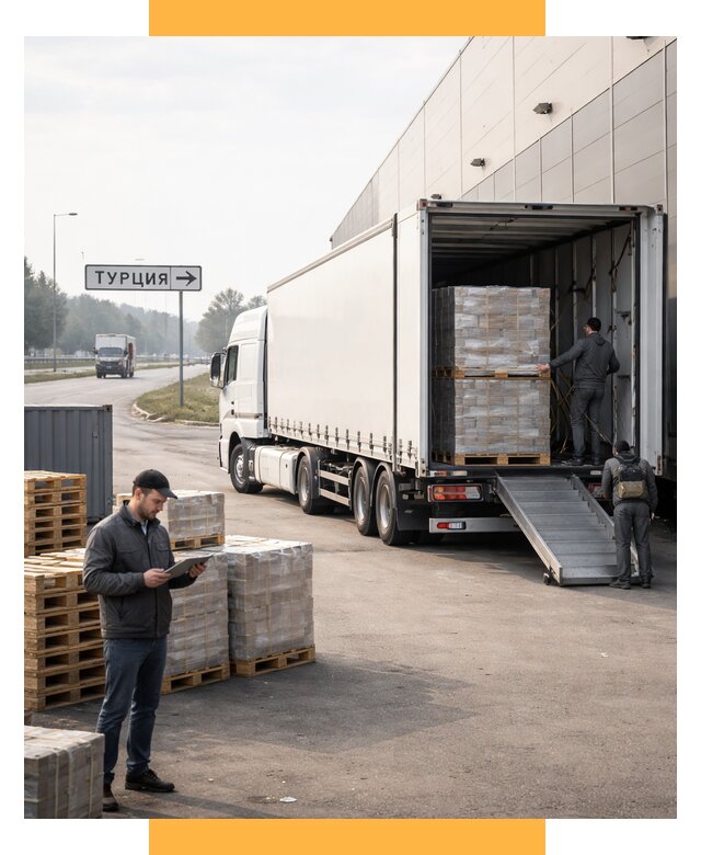 Автоперевозки и доставка фурой из Турции от 121884 р. | СетСервис-Кск