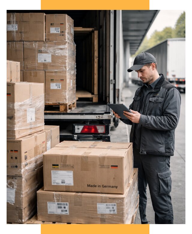 Доставка грузов из Германии от 45707 р. быстро - СетСервис-Кск