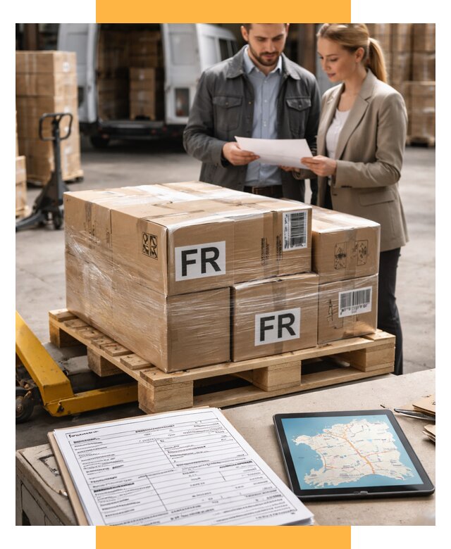 Доставка грузов в Францию от 25393 р., логистика СетСервис-Кск