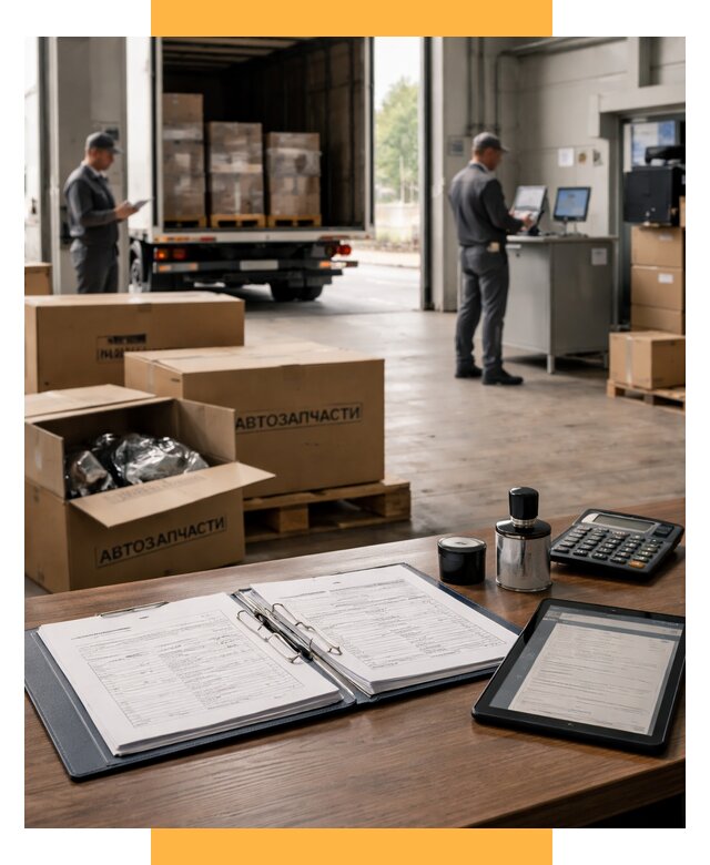 Таможенное оформление автозапчастей под ключ от 8633 р., СетСервис-Кск