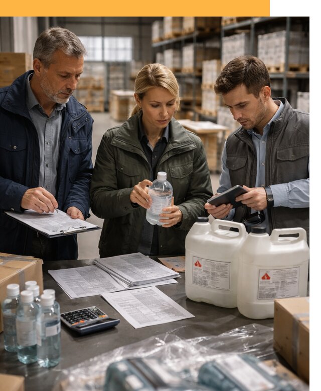 Таможенное оформление химического сырья от 12188 руб.