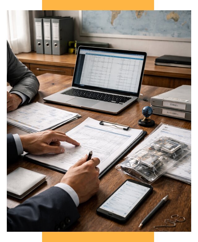 Проверка поставщика за рубежом от 8633 р. | СетСервис-Кск аудит