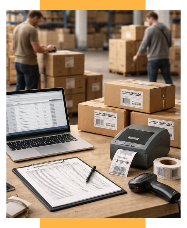 Маркировка импортных товаров от 4571 р. под ключ, СетСервис-Кск